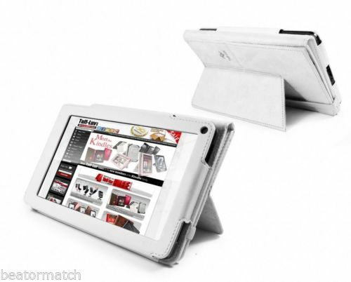 Tuff Luv Amazon Kindle Fire Tablet Universal Leather Stand Case Cover For 7 Inch