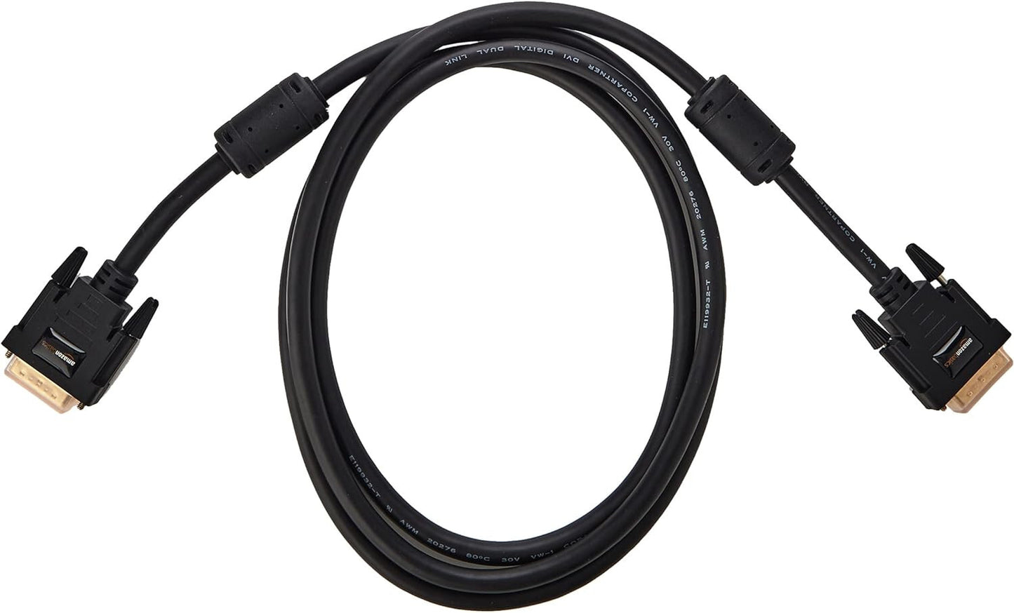 3M DVI to DVI Male-to-Male Cable Adapter - 3m, 9.8ft Brand New Amazon Basics