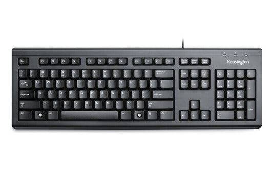 Kensington ValuKeyboard Standard Keyboard USB UK Layout Spill Proof Keyboard