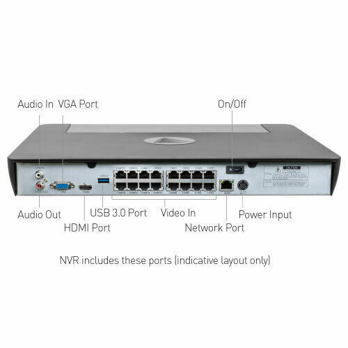 Swann NVR 8580 16 Channel 4K Network Video Recorder