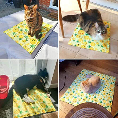 Furrybaby Pet Cooling Mat Self-Cooling Pad Non-Toxic Cool Gel size Medium x1