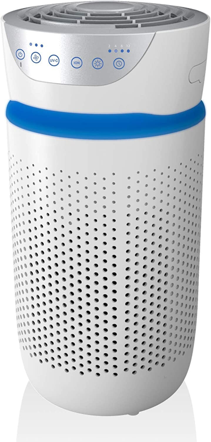HoMedics 5-in-1 Air Purifier HEPA Filtration, Catch Germs, Dust, Pollen & Smoke