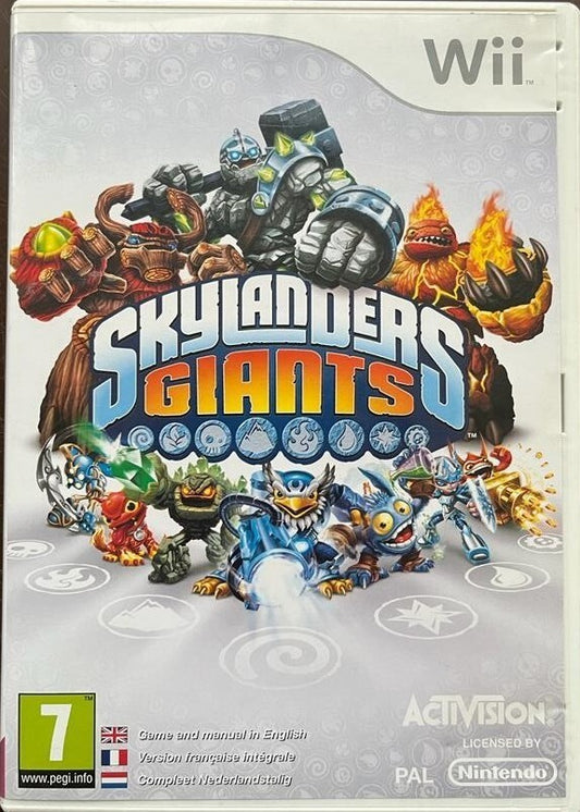 Skylanders Giants Video Game for Wii Pre-Owned