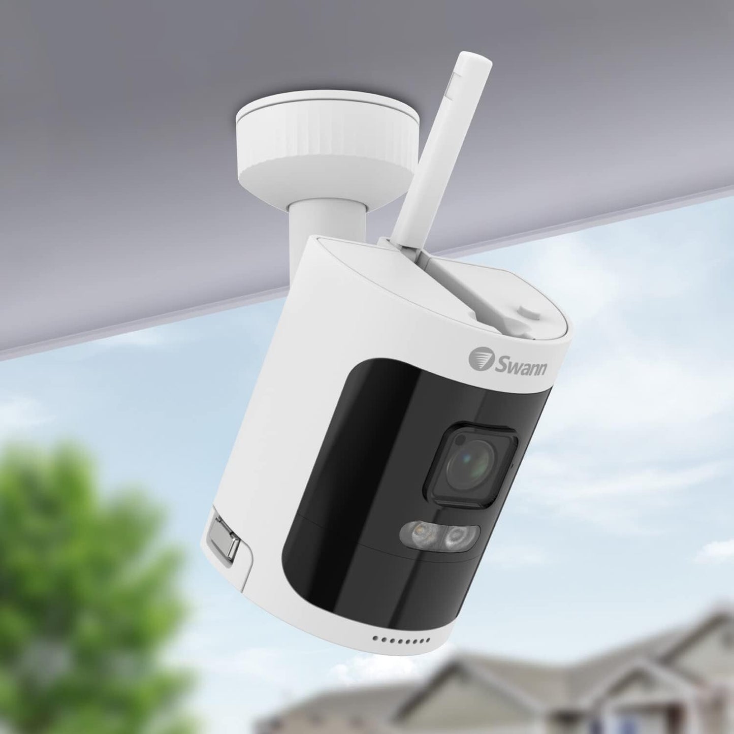 Swann NVK-600SD2 CCTV Kit 8 Cha NVR 64GB 2x  WiFi Rechargeable Cameras