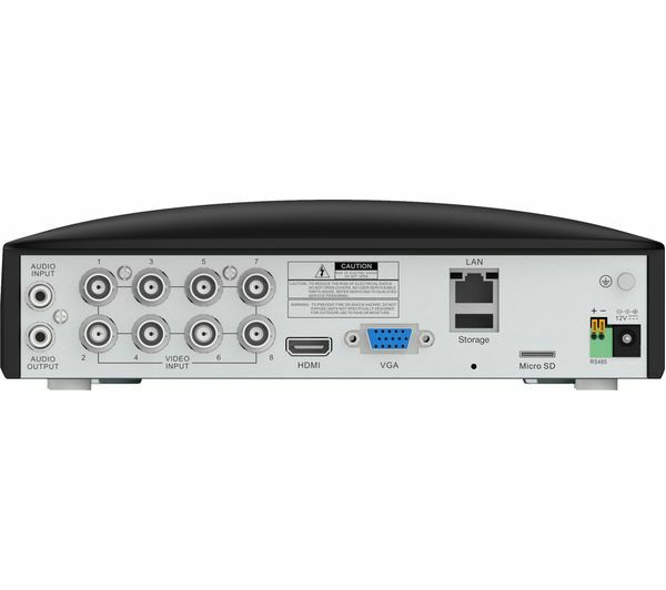 Swann DVR CCTV Camera Kit DVR8 4680 8 Channel 1TB HDD 6x 1080SL Enforcer Lights