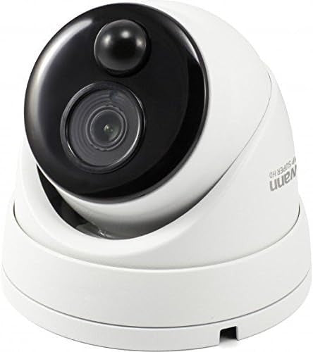 Swann Thermal Sensing PIR Security Cameras, 5 MP Super HD Dome with IR Night