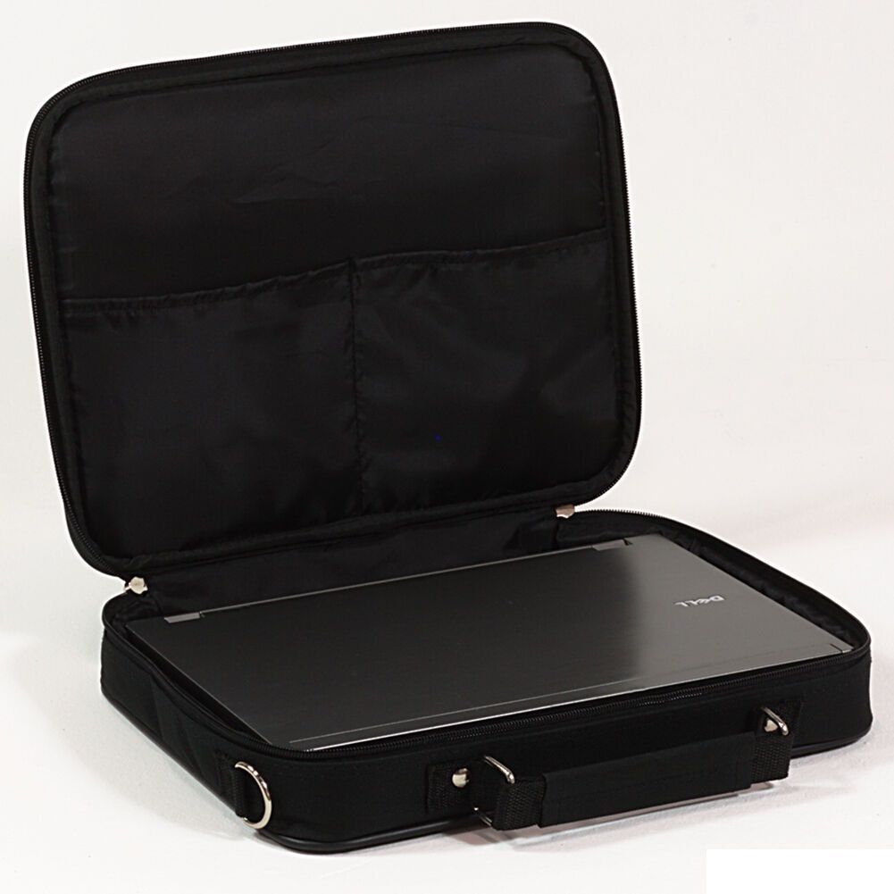 Dicota Classic Laptop Case Netbook Shoulder Bag 12.1" Black + Mini USB Mouse