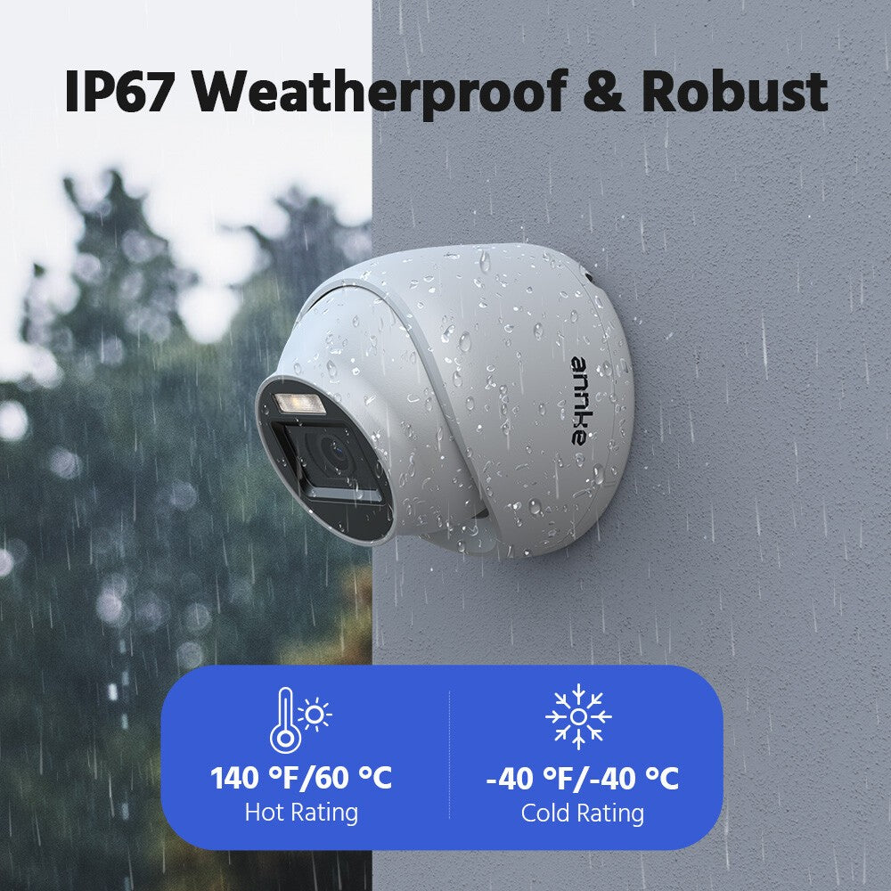 ANNKE Analog 2MP 1080P HD CCTV Security Camera- Night Vision IP67 Outdoor/Indoor