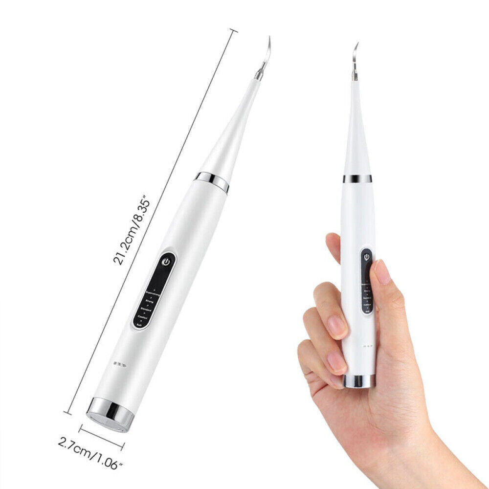 Ultrasonic Electric Tooth Cleaner and Dental Stain Remover Teeth Cleaning Kit