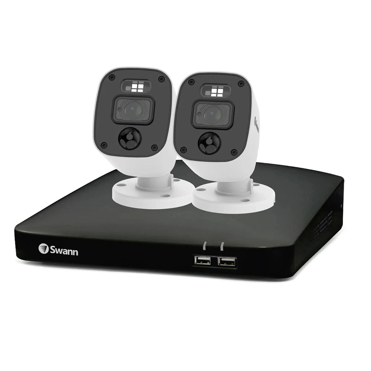 Swann Enforcer 4 Channel DVR CCTV System AHD with 2 Bullet Cameras - SWDVK-44680MQB