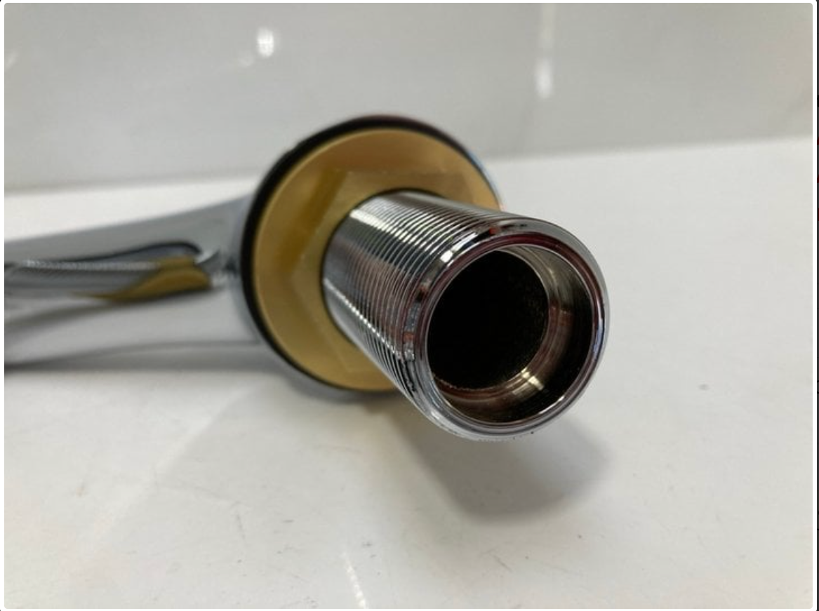 Chrome Bath Taps Hot and Cold Cassellie Rio Economic Brass Metal