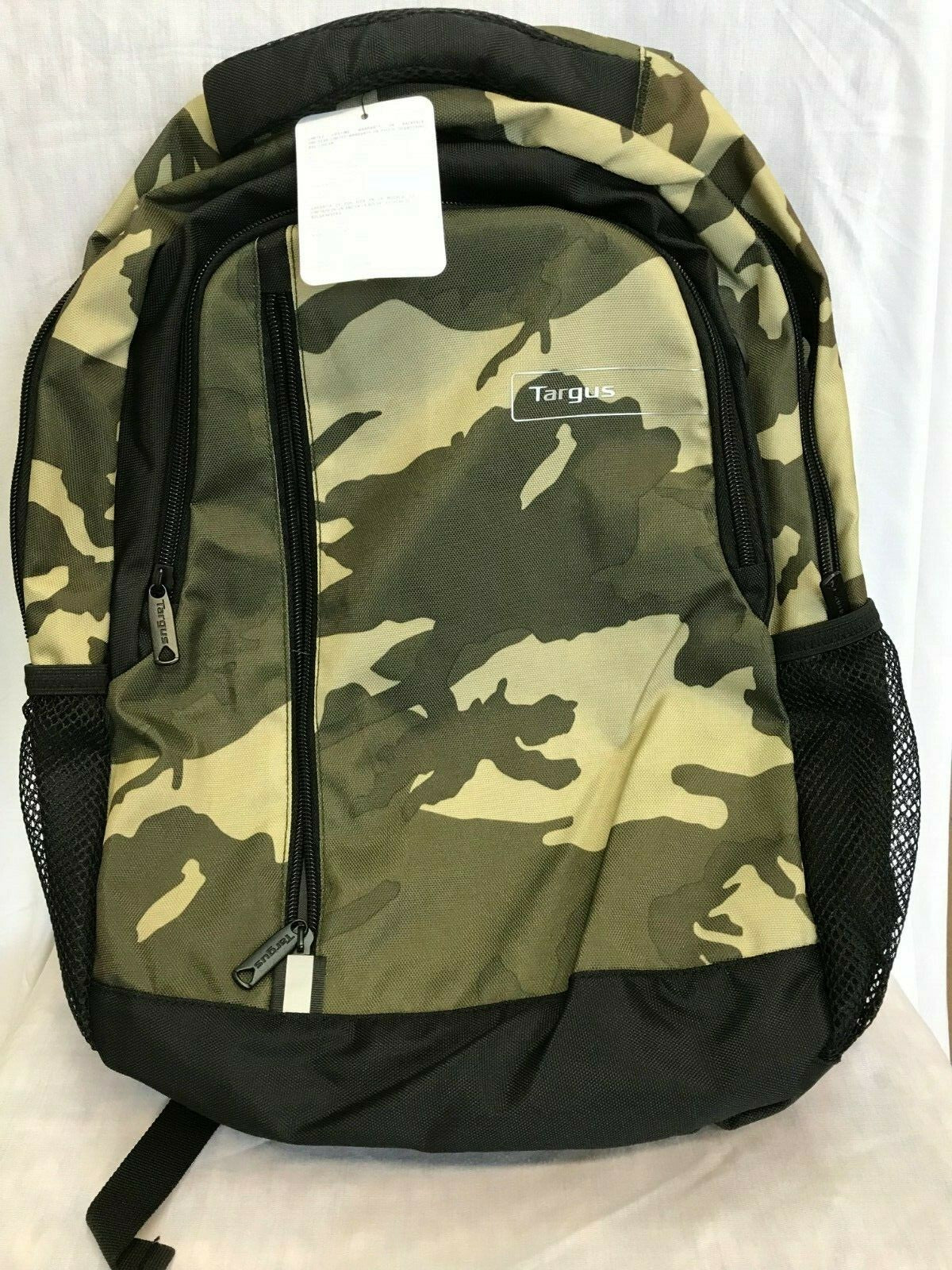 Targus Backpack Sports Work School Rucksack 15.6" Laptop Bag MacBook Green Camo