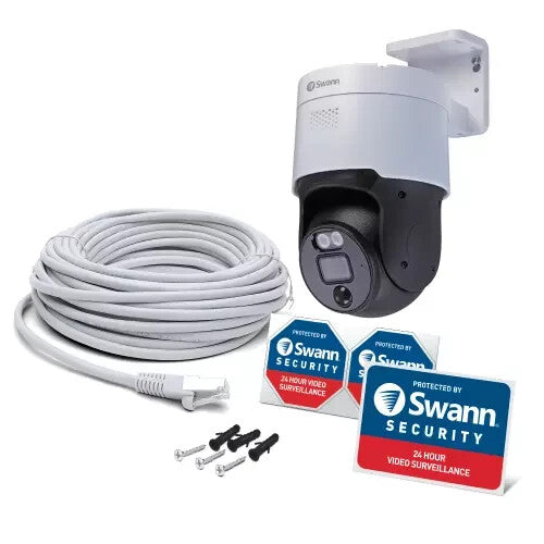 Swann 4K Pan-Tilt Add-On Camera SWNHD-900PT-EU 4K Pan & Tilt NVR Security Camera