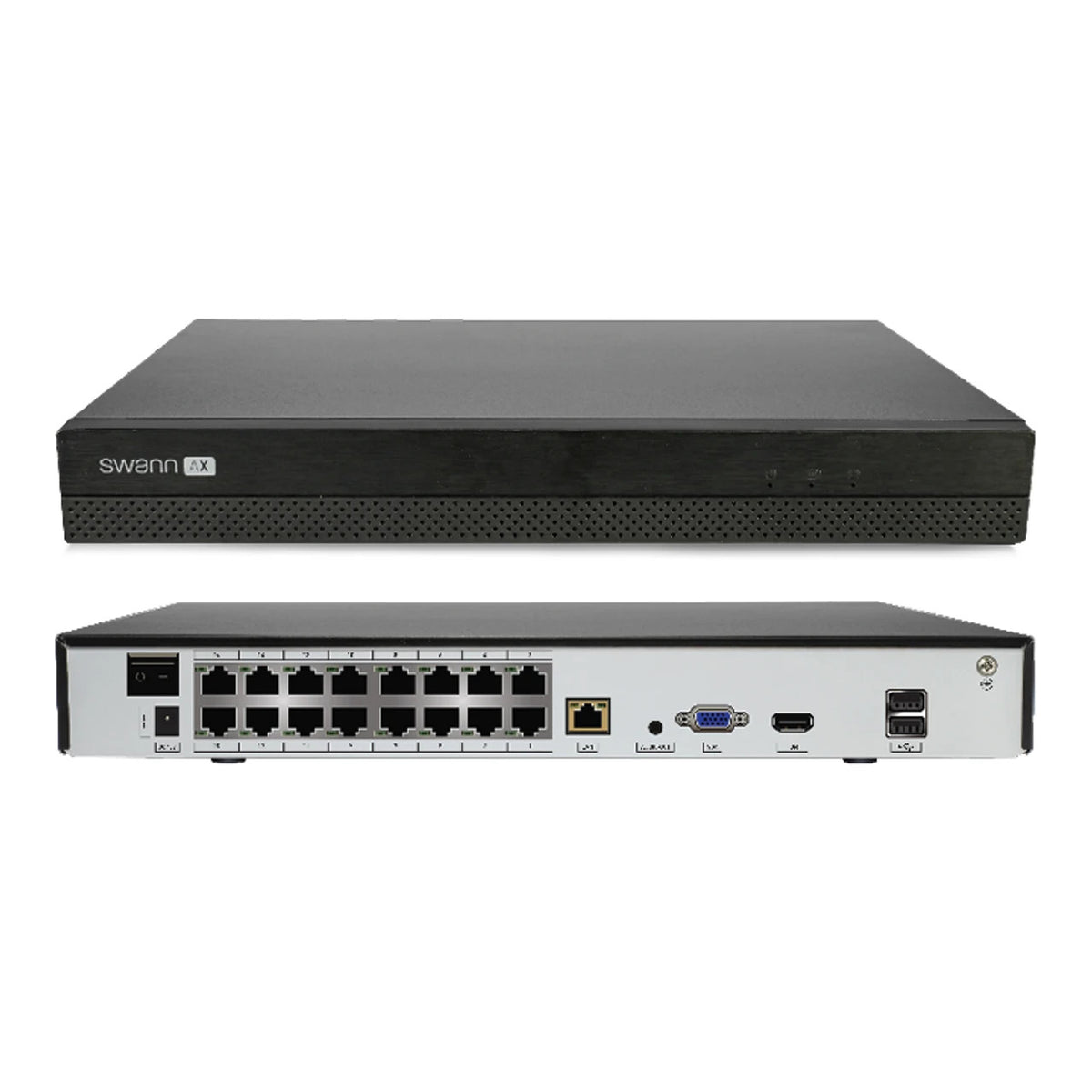 AdvancedX™ Wired 4K NVR Security System with 24/7 Recording | SWNVK-16ADVANX8D