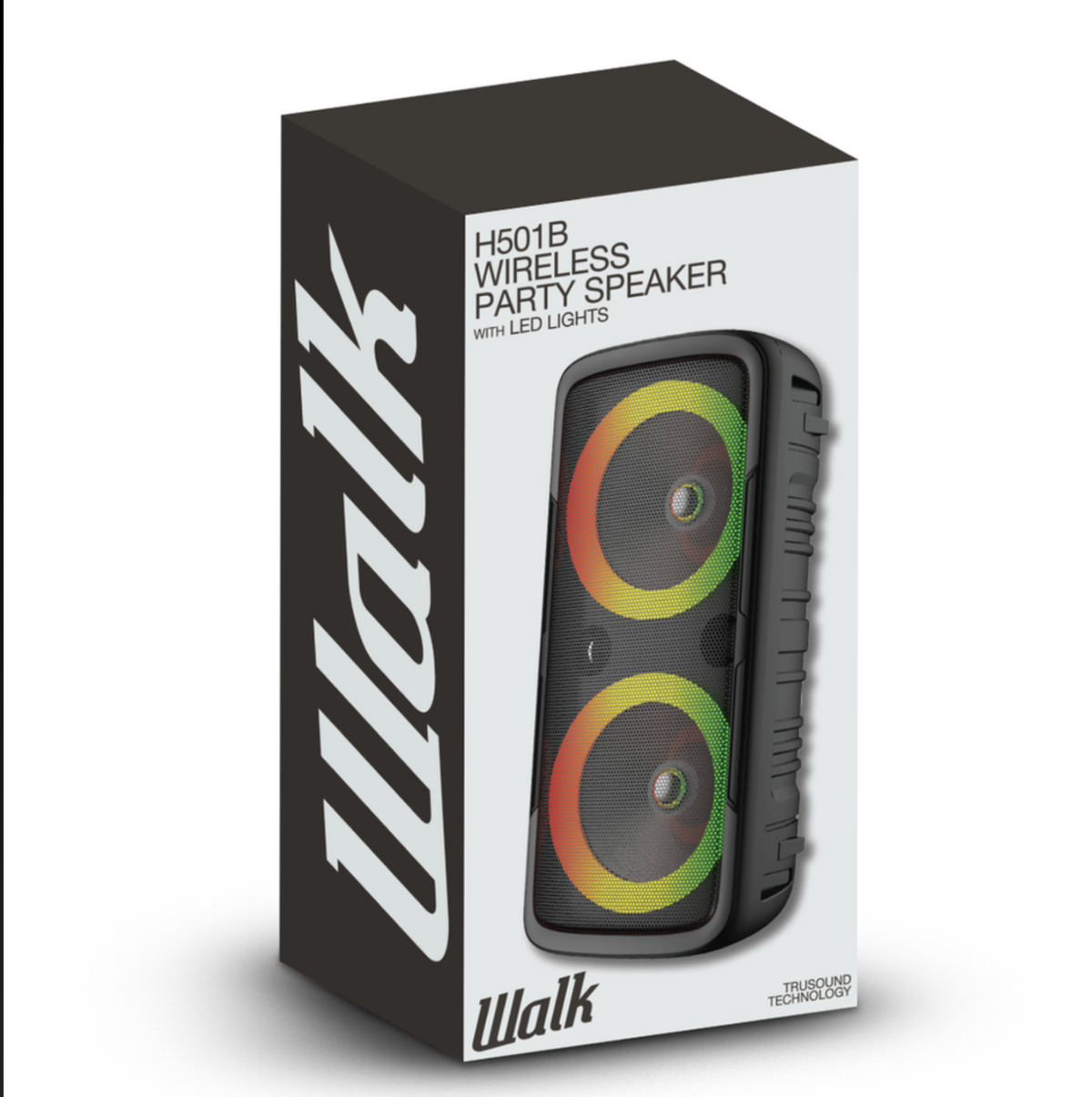 H501B Wireless Party Speaker With LED Lights by Walk Audio