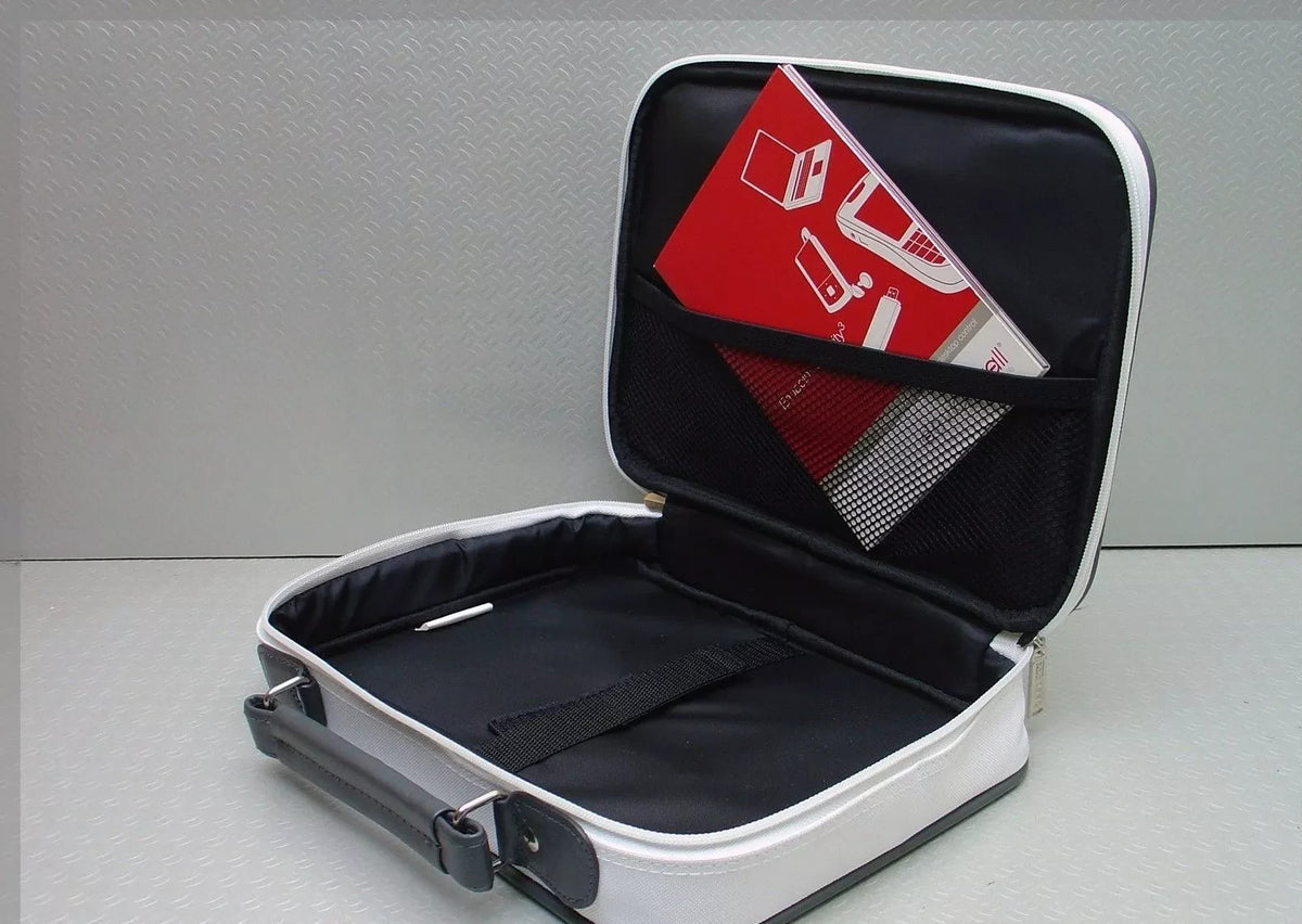 Laptop Bag 11.6" White Dicota XX Mini Tablet Carry Case With Handle Twin pack
