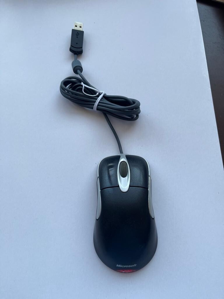 JOBLOT X4 Mixed USB Optical Wheel Mouse Used Microsoft Dell Tecknet & New Jedel