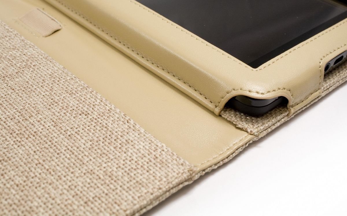 Amazon Kindle Fire 7" Tablet Premium Natural Hemp Safe Slim Stand Case Cover