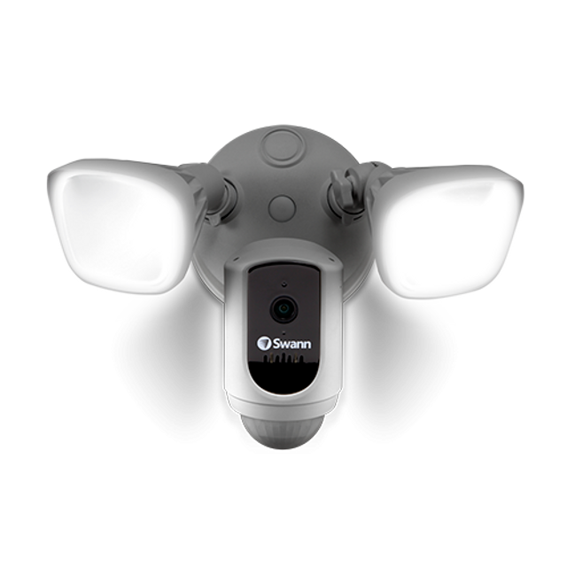 Swann SWIFI-FLOCAM2W Floodlight 1080P FHD CCTV Security Camera with 2-Way Talk