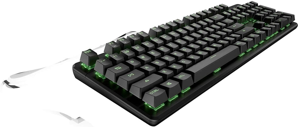 HP Pavilion 500 Gaming Keyboard Wired Back light Quiet Red Mechanical Switches