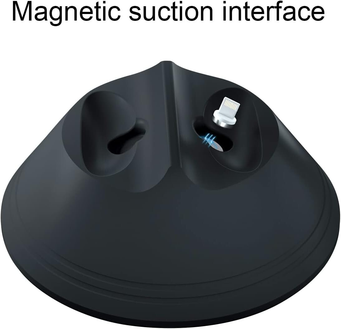 Headset Headphone Stand Station Charging Base Compatible with AirPods Max Black
