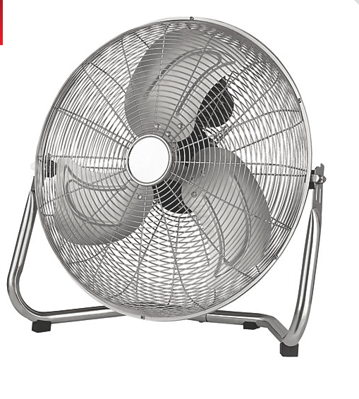 DRAPER 18" FLOOR FAN 450MM 230V 120W HIGH VELOCITY, STOCK NO: 70433