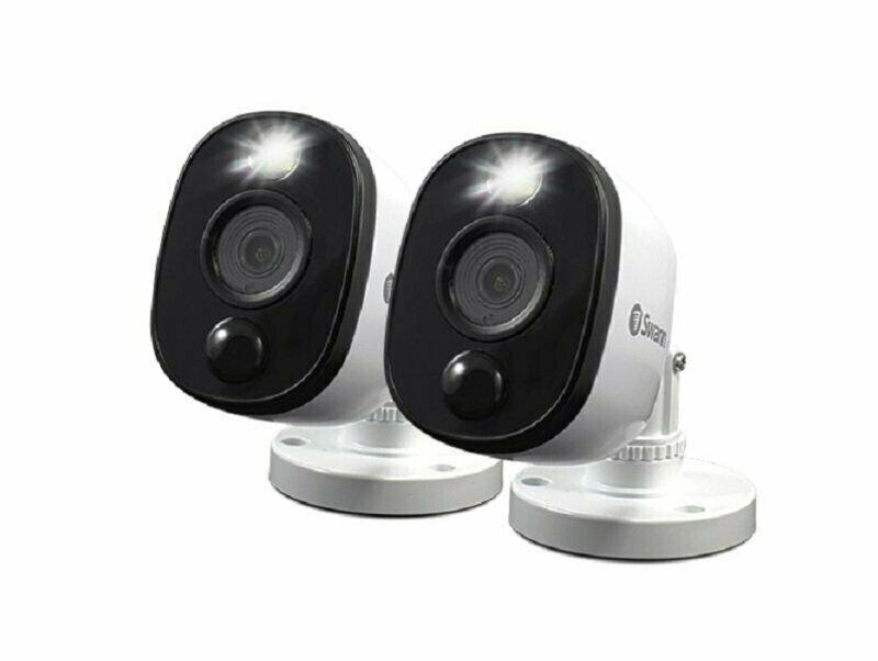 Swann DVR8 4580 8 Channel  DVR 2x 1080MSFB HD Motion Cameras CCTV Kit 1TB HDD