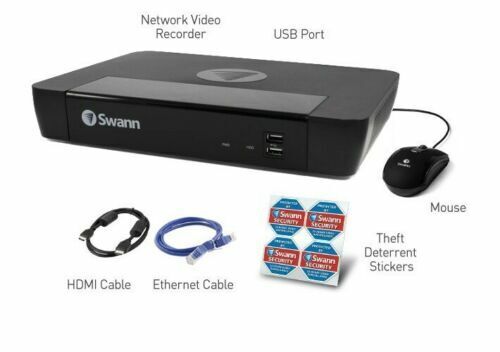 Swann NVR CCTV Recorder Digital IP NVR8 8580 8 Channel Network Video 4K Ultra HD