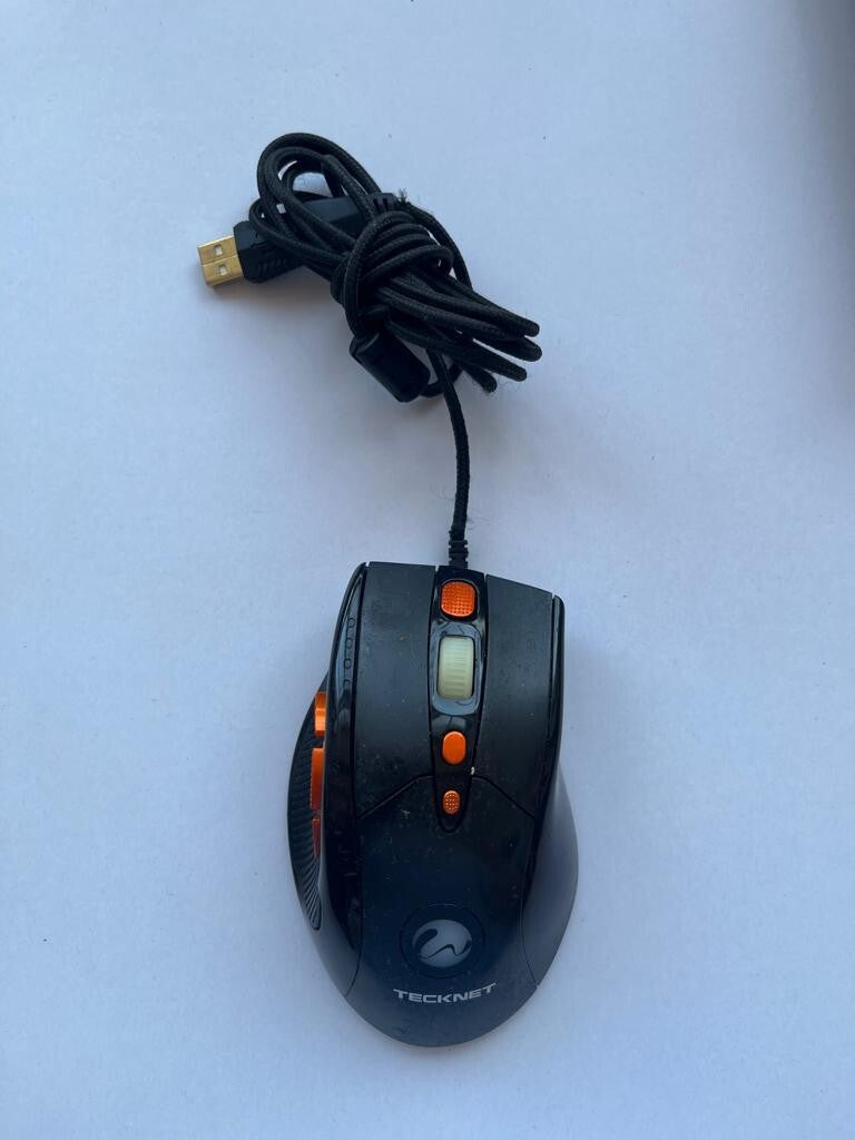 JOBLOT X4 Mixed USB Optical Wheel Mouse Used Microsoft Dell Tecknet & New Jedel