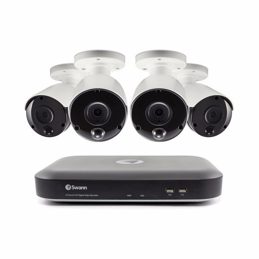 Swann DVR CCTV Kit DVR8 4780 8 Channel 2TB Super HD  or 3MP Thermal  Cameras