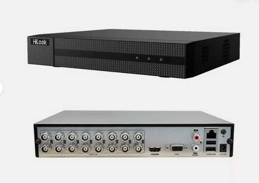 Hikvision Hilook DVR 16 Channel HD 1080P 2MP HDMI VGA CCTV Security No HDD