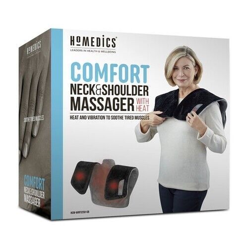 HoMedics Neck Back Full Body Portable Muscle Deep Therapy Heat Shiatsu Massager