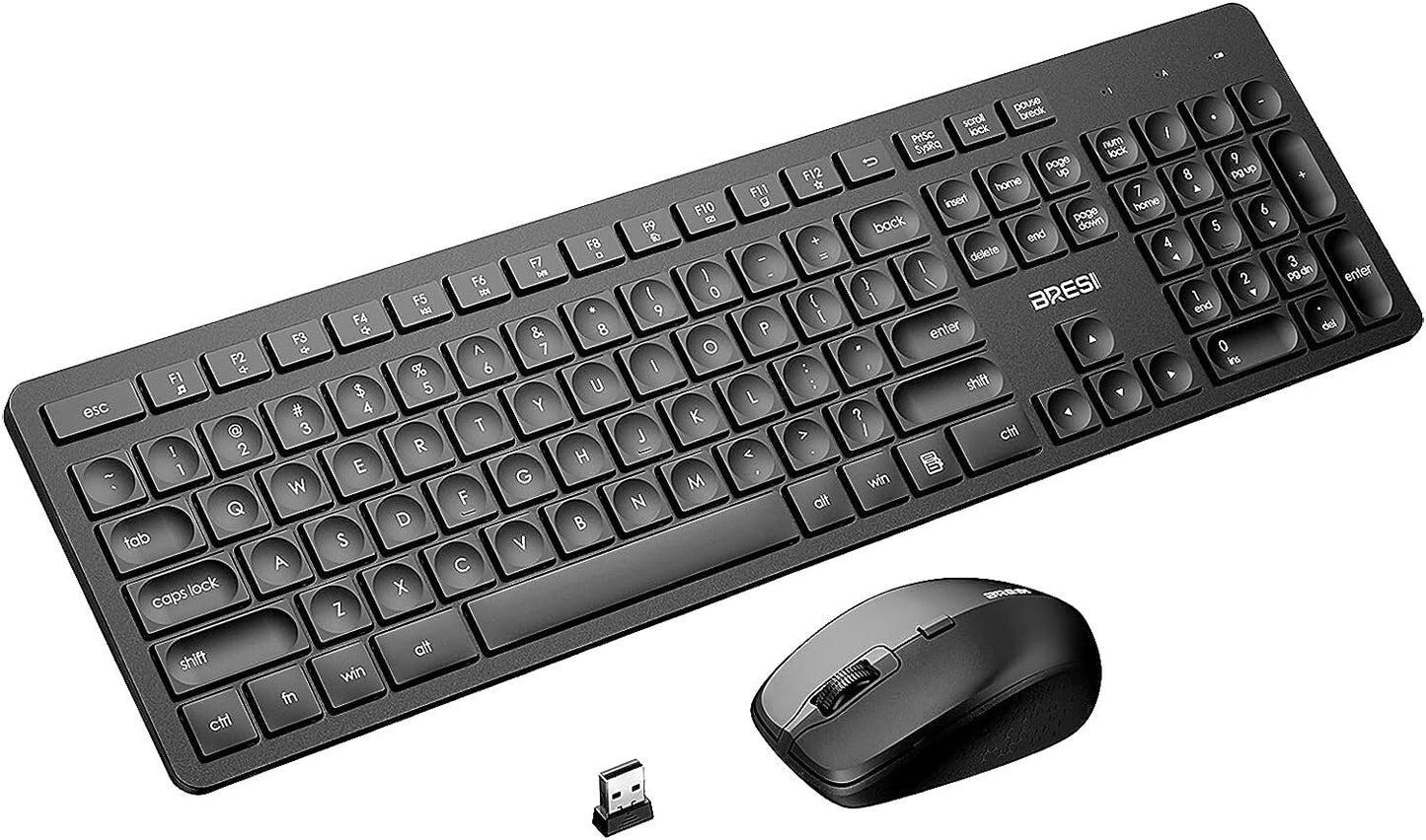 Wireless Keyboard and Mouse Set 2.4G Wireless Mouse and Keyboard US Layout USB