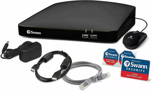 Swann DVR 4-4680 4 Channel 1080p HD 2TB Digital Video Recorder PIR HDMI VGA CCTV