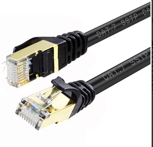 Gold Plated Cat7 Ethernet Cable 1.5m