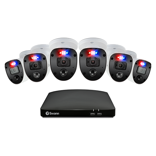 Swann DVR8-4680 Security System with 6x 1080SL Enforcer Cameras